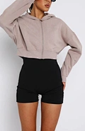 crop hoodie